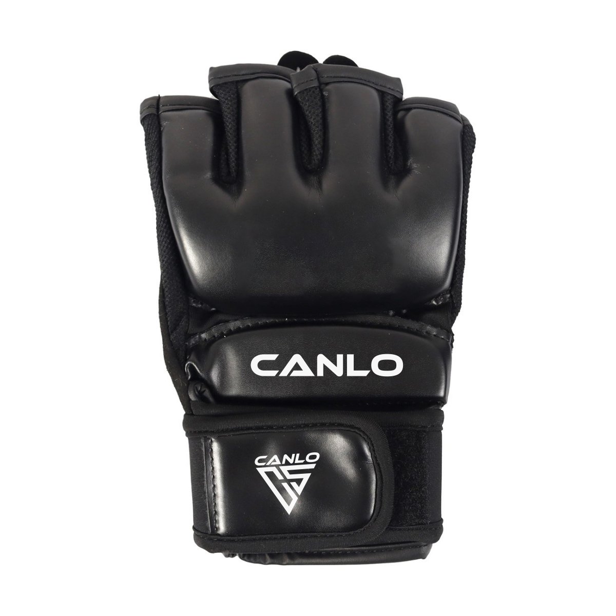 MMA Strike Gloves - Side view showing double wrap compression closure system