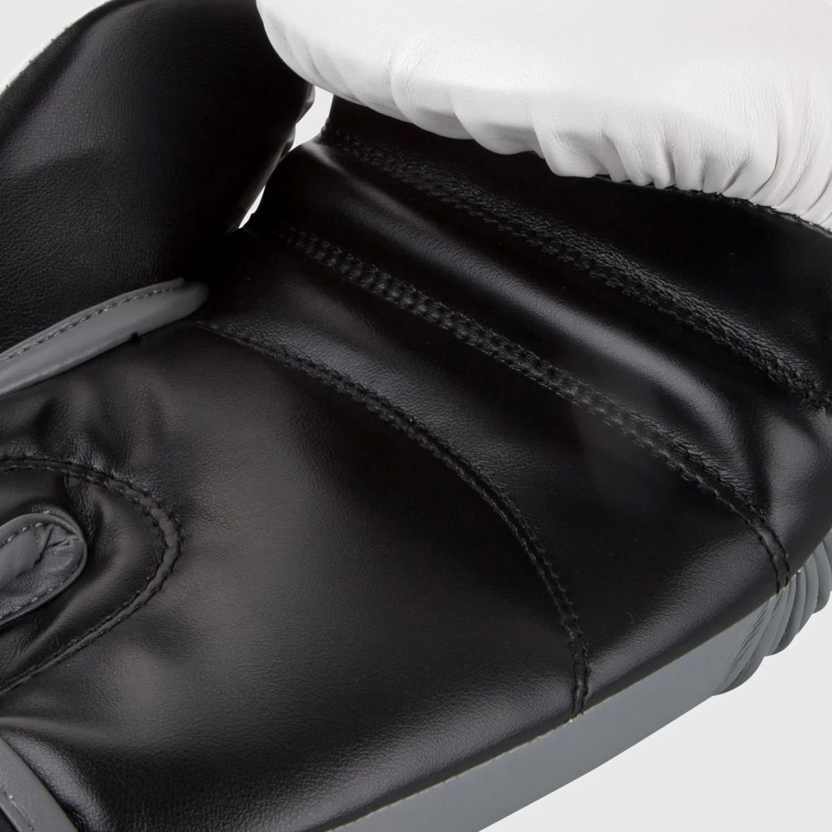 Canlo Boxing Gloves White/Grey/Black - Premium finish detail