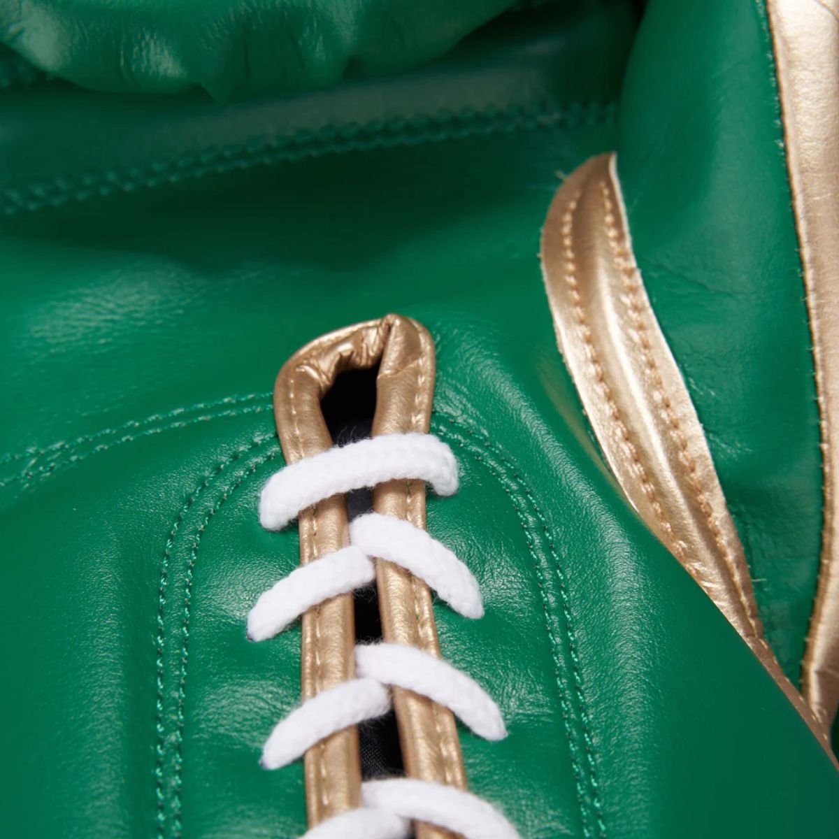Canlo Superlace Gloves Green - Side view premium finish