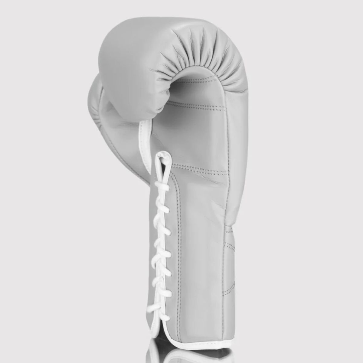 Canlo Superlace Gloves Grey - Lace-up closure detail