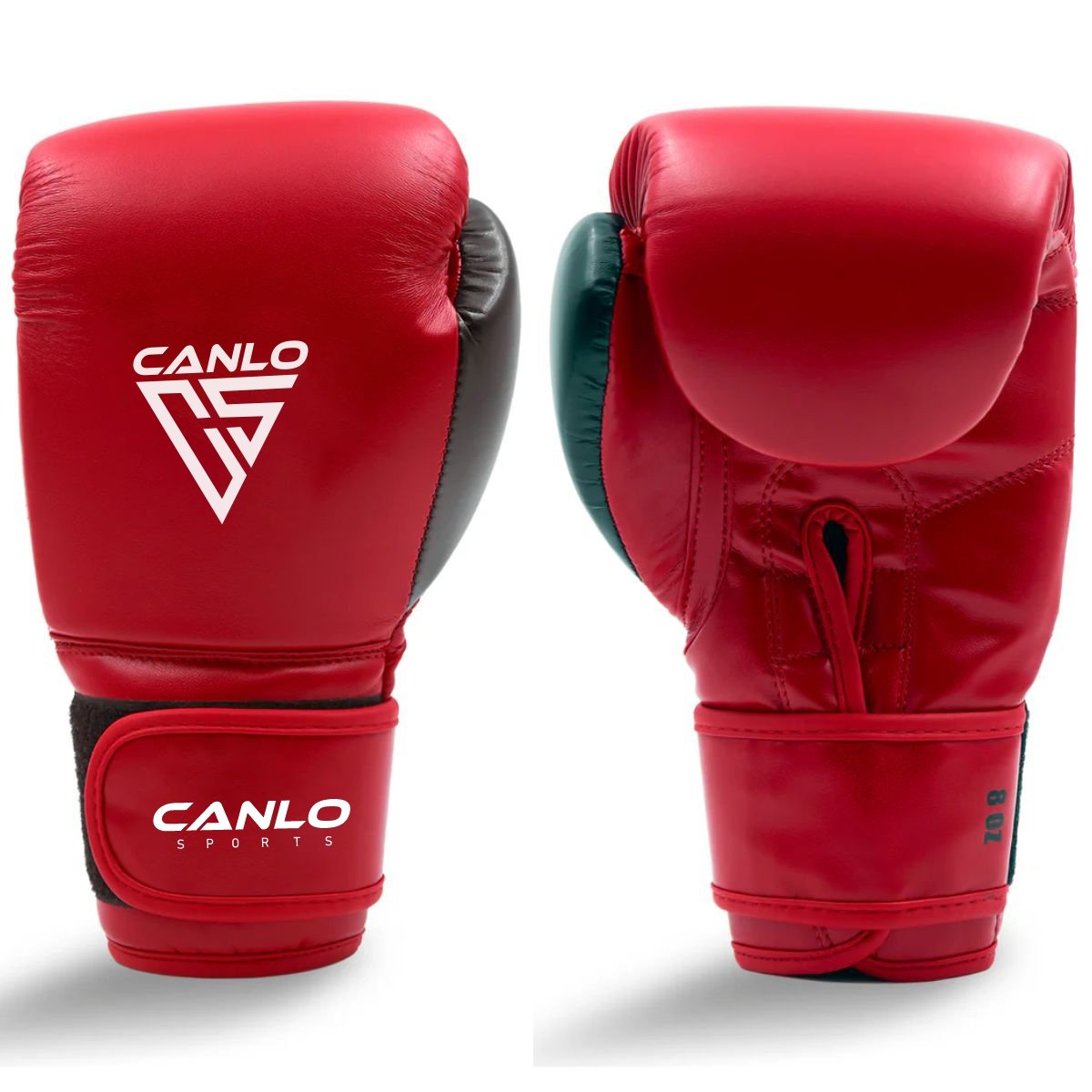 Canlo Red Junior Boxing Gloves for Kids - Youth training gloves front view