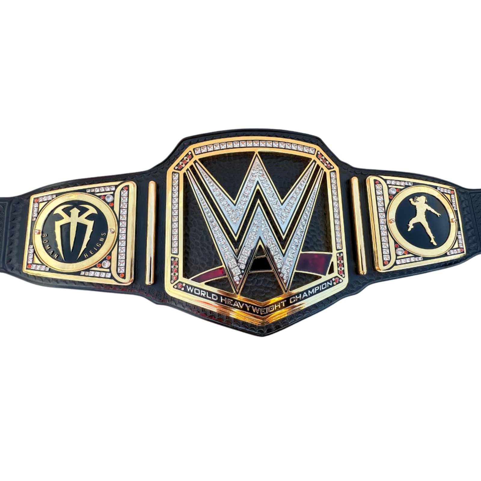 CANLO Championship Belt Custom - Fully customizable pure leather champion belt front view