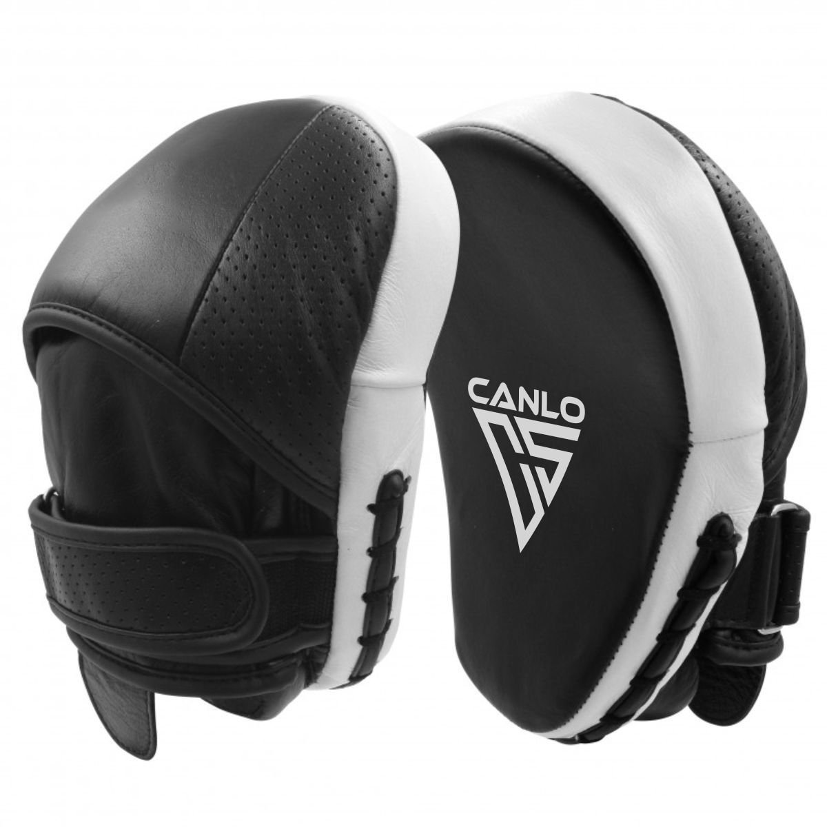 Canlo Pro Speed Focus Pad Black/White - Premium focus pads front view