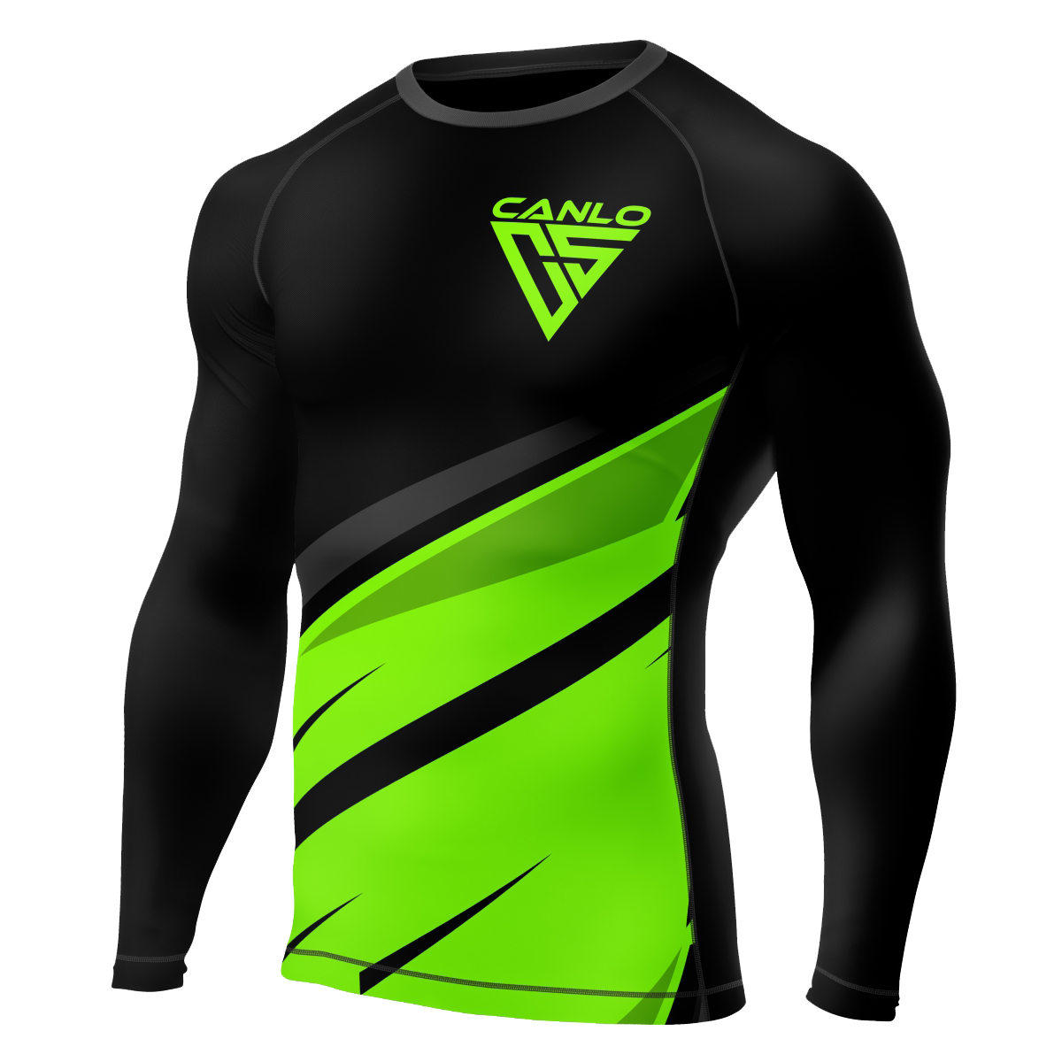 CANLO Long Sleeve Rash Guard
