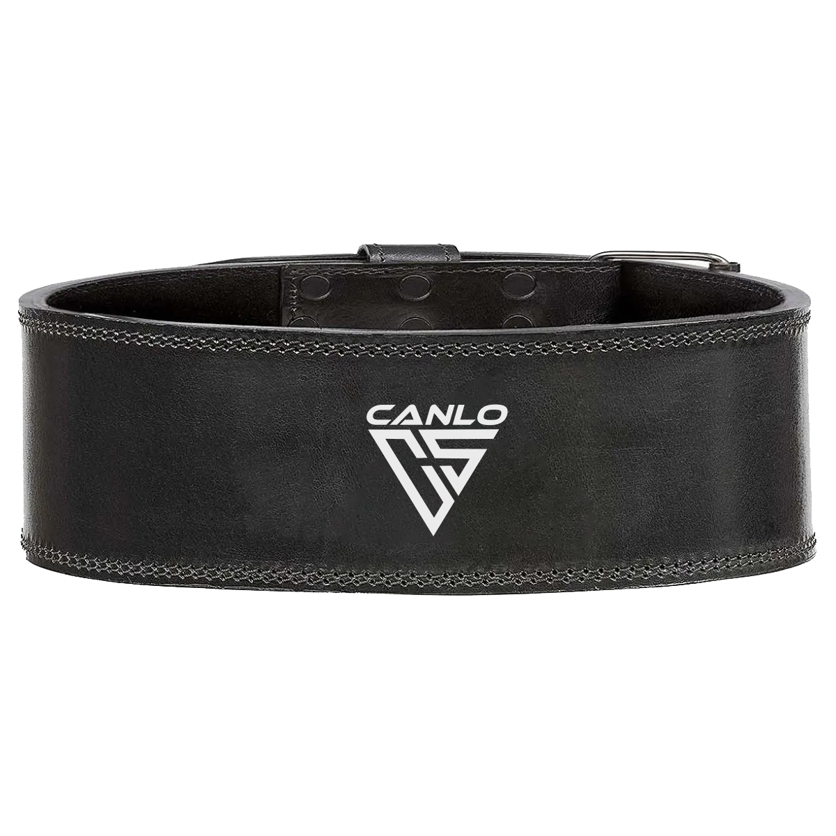 CANLO Leather Gym Belt